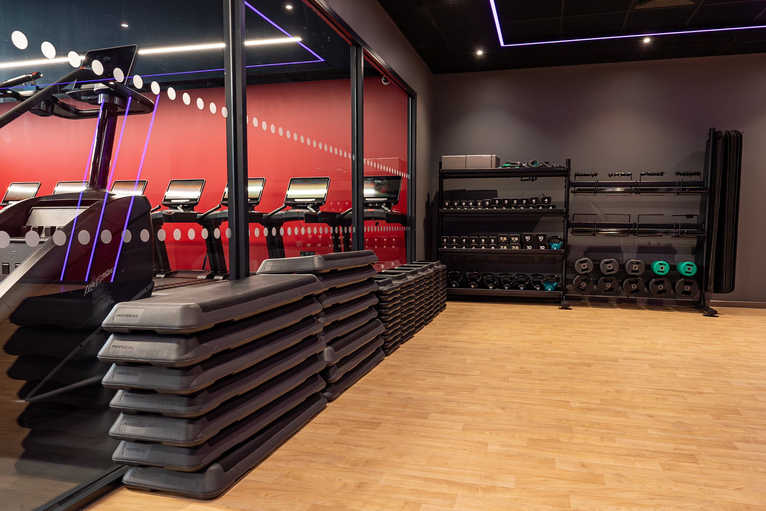 Snap Fitness Redditch - Studio Equipment